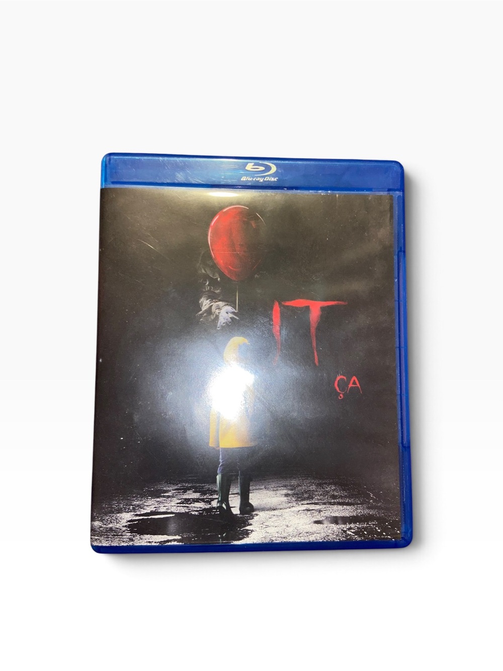 IT Blu-ray Disc in Blue Case